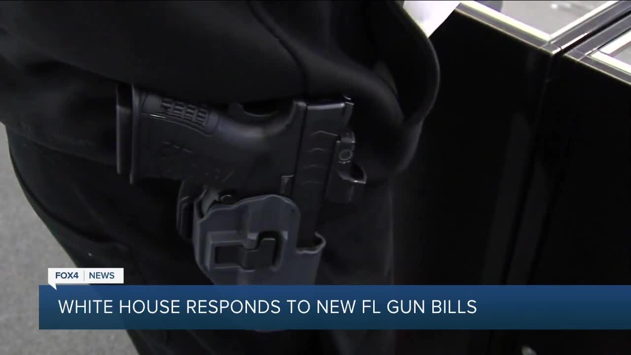 As White House moves to restrict gun access, Florida lawmakers fight to expand