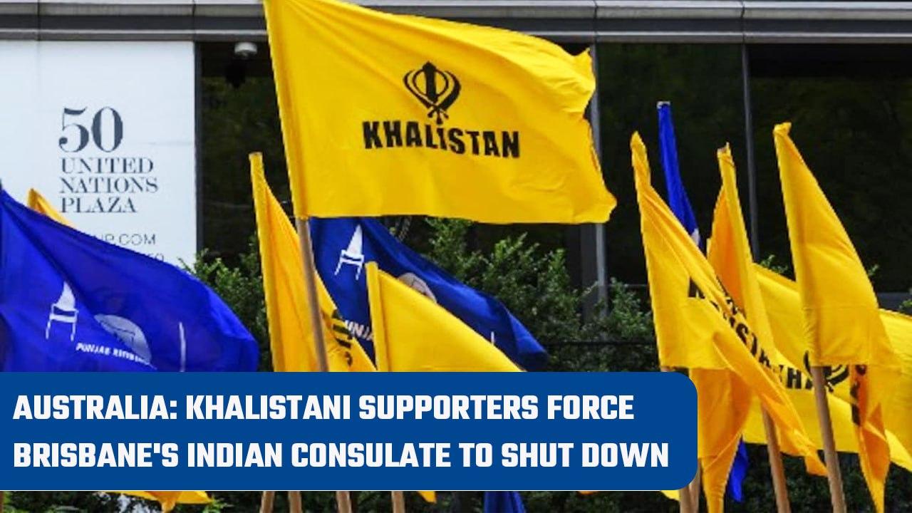 Khalistani supporters force Brisbane’s Indian Consulate to close down | PM Modi | Oneindia News
