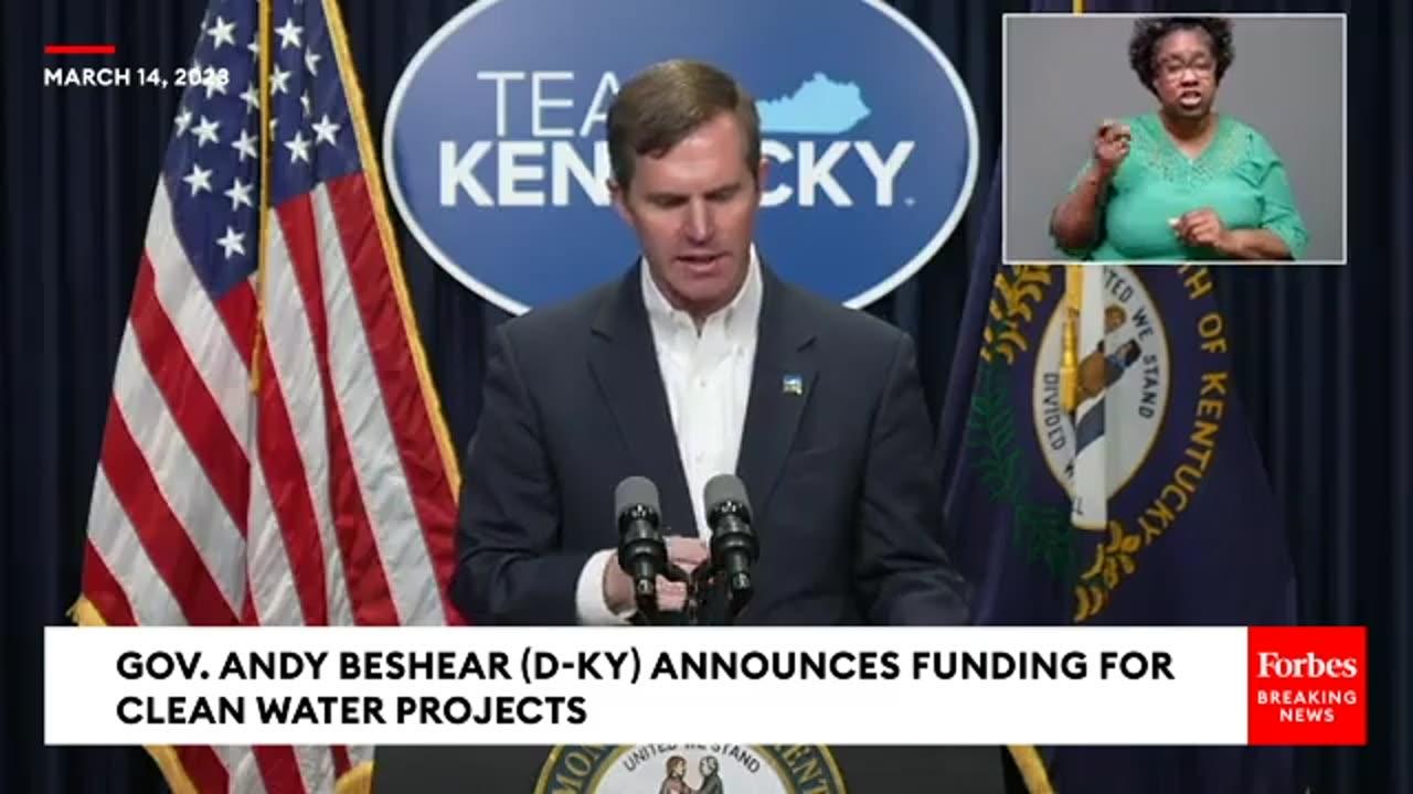 Governor Andy Beshear Announces More Funding For Kentuck Clean Water Projects