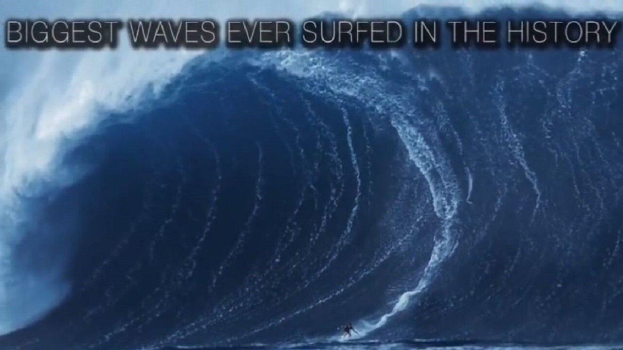 BIGGEST WAVES EVER SURFED IN HISTORY LAS OLAS One News Page VIDEO