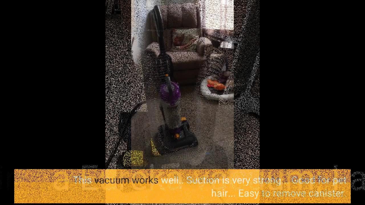 eureka NEU182B PowerSpeed Bagless Upright One News Page VIDEO