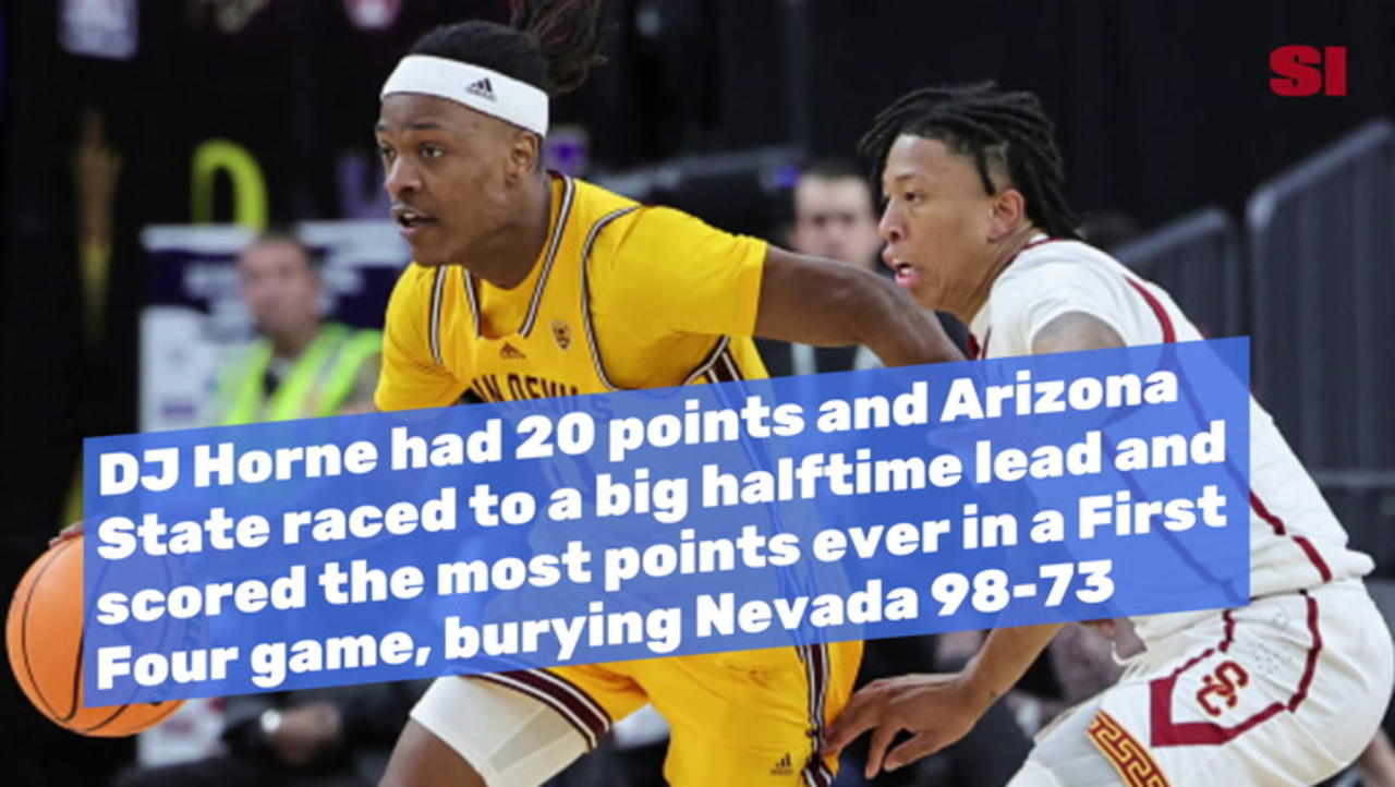Arizona State's Big First Half Buries Nevada in First Four
