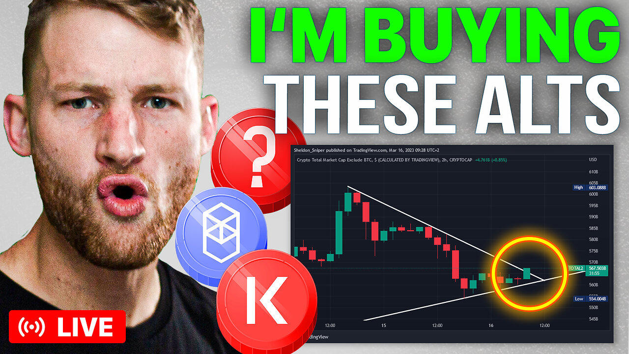 HUGE Trade Setup! THESE Altcoins Are GREAT Buys NOW!