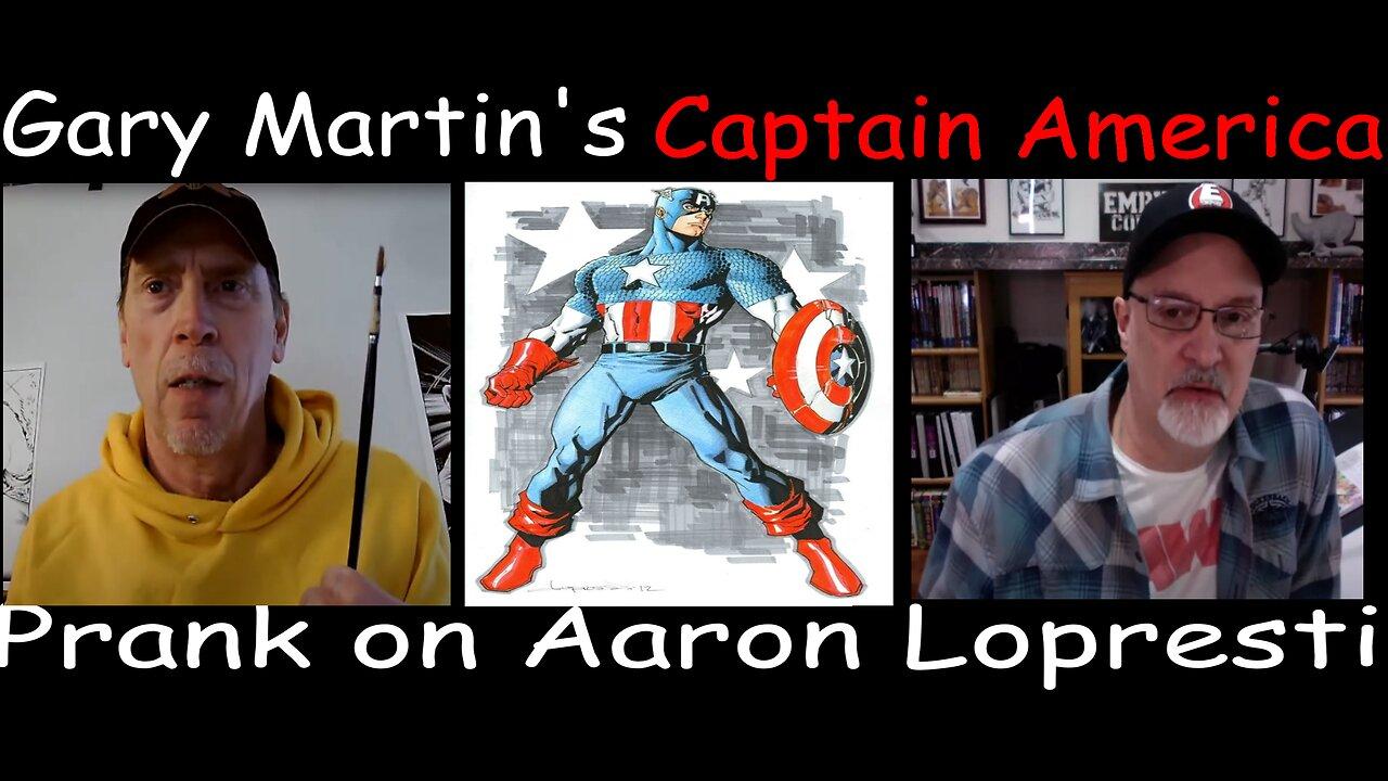 Gary Martin Recounts the Captain America Prank He Pulled on Aaron Lopresti