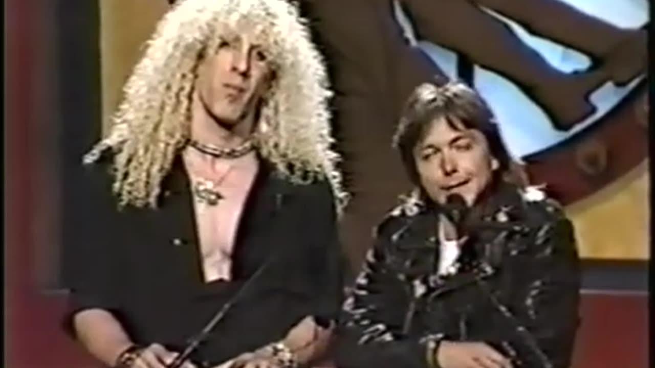 June 6, 1990 - David Cassidy Appears with Dee Snider