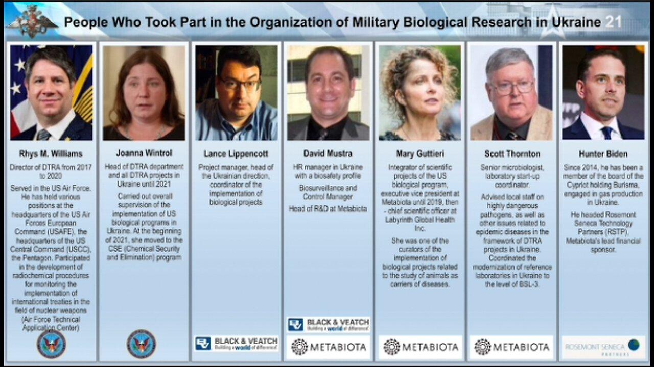 Russia | Did Hunter Biden Take Part In the Organization of Military Biological Research In Ukraine? | Russian Lieutenant General