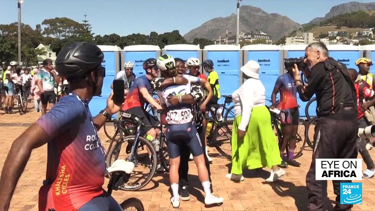 Cape Town cycle tour: All-female team from township completes first race