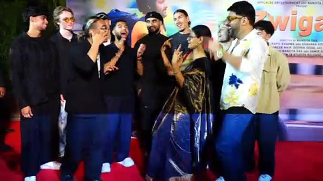 Kapil Sharma shakes a leg with Quick Style dance crew