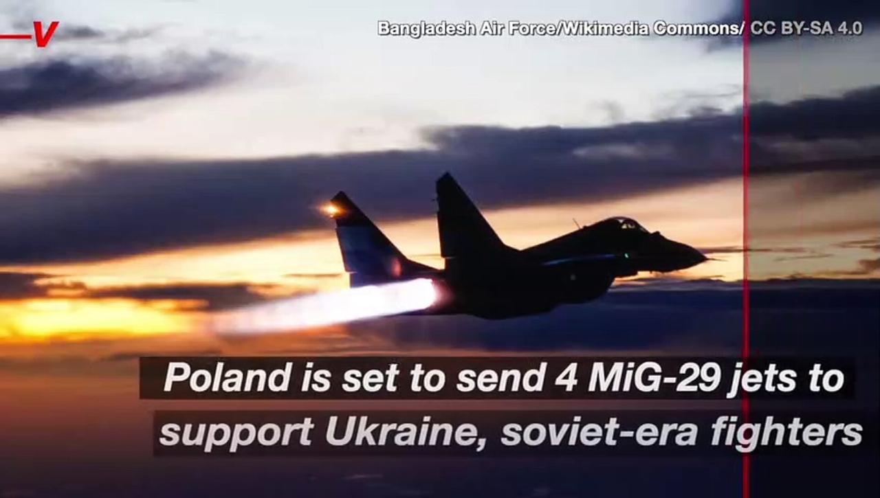 Moscow Responds to Poland and Slovakia Sending Fighter Jets to Ukraine