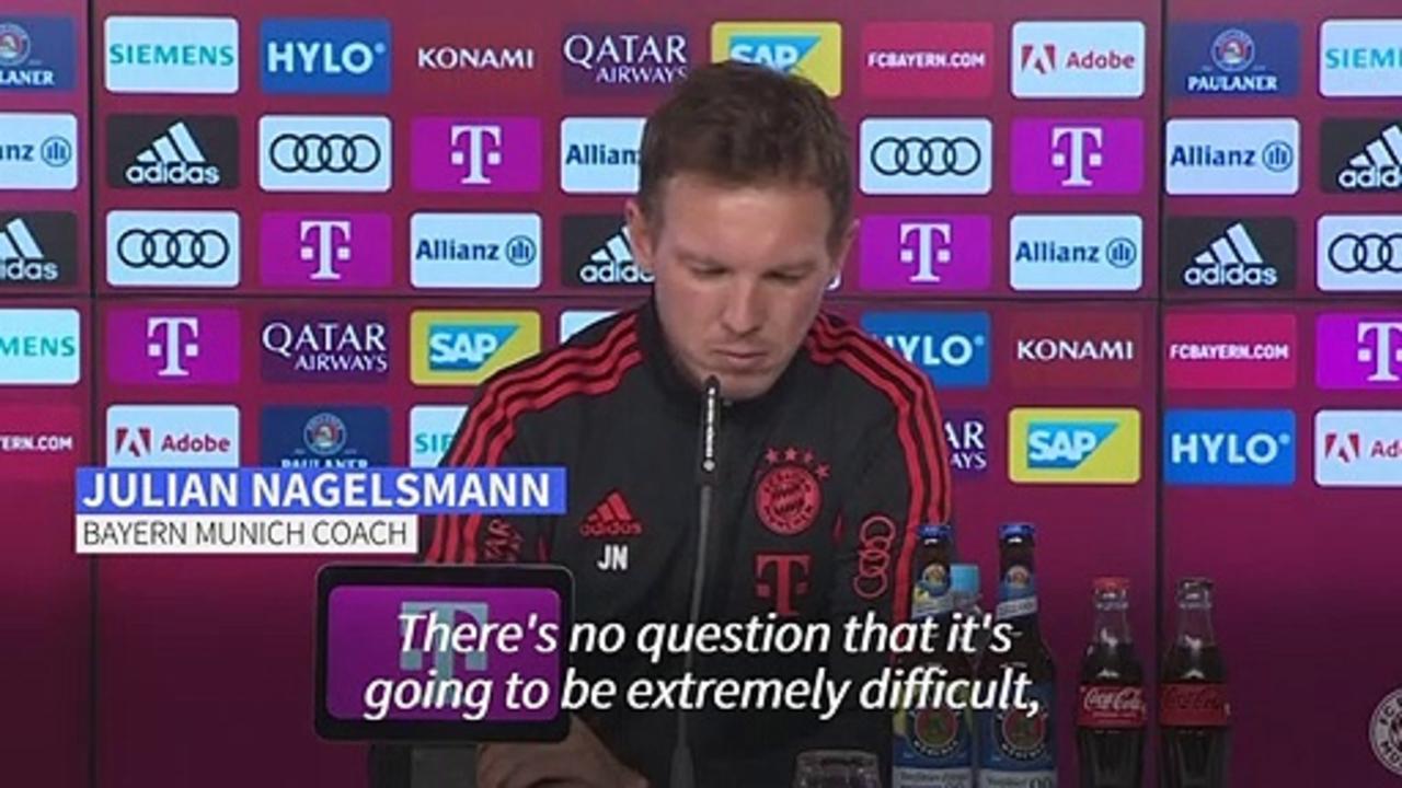Bayern Munich coach Nagelsmann wary of Haaland after drawing Man City