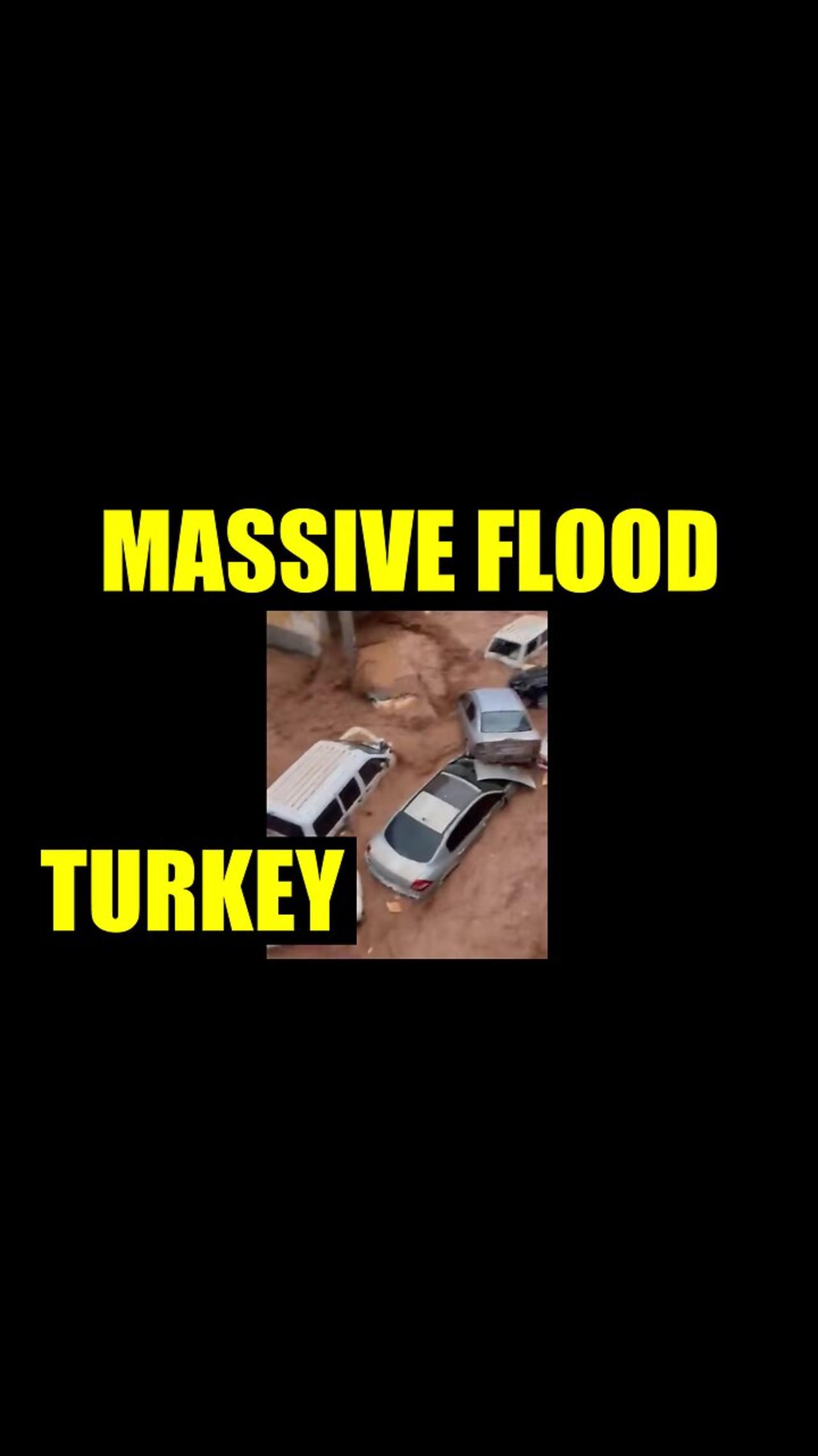 Massive flood in Urfa, Turkey - 15 Mar 2023