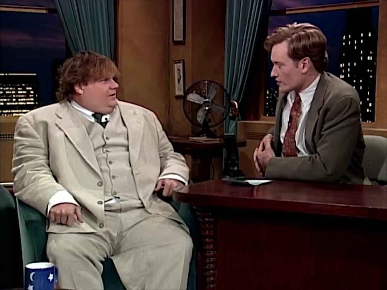 SNL - Adam Sandler & Chris Farley s Lovers  Quarrel   Late Night with Conan O’Brien
