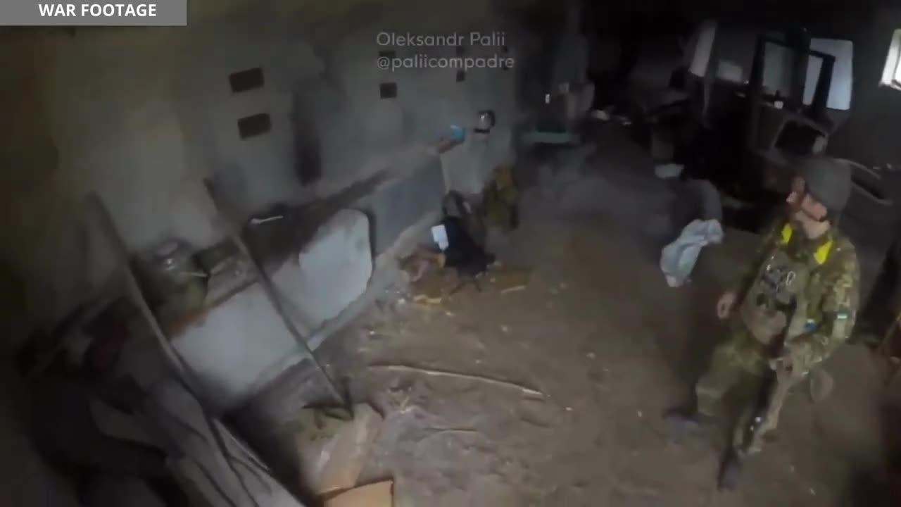 🔴GoPro/Helmet - Ukraine war footage of military destroying Russian soldiers in firefight