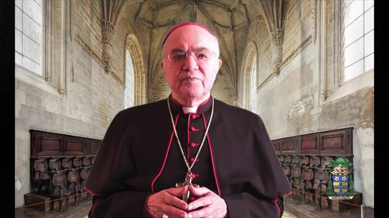 Monsignor Carlo Maria Viganò: “La Russia è l'ultimo baluardo di civiltà contro la barbarie globalista!!”😇💖👍