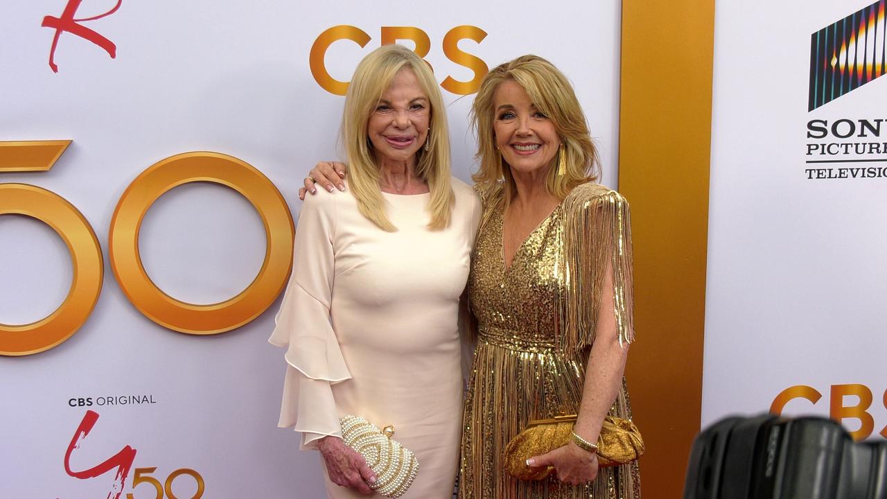 Roberta Leighton & Melody Thomas Scott 'The Young and the Restless' 50th Anniversary Celebration Red Carpet