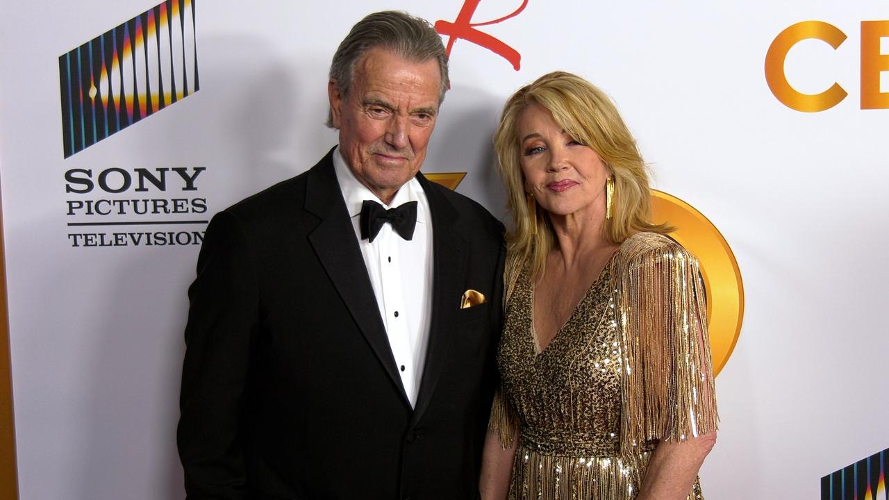 Eric Braeden and Melody Thomas Scott 'The Young and the Restless' 50th Anniversary Celebration Red Carpet