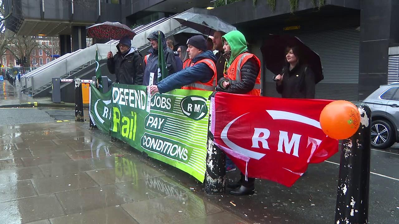RMT chief insists rail strike strategy is ‘working’