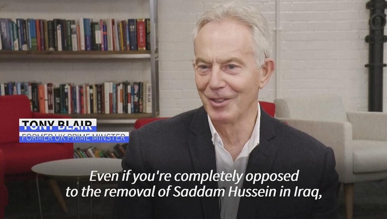 Tony Blair: Putin can't use Iraq invasion as justification for Ukraine