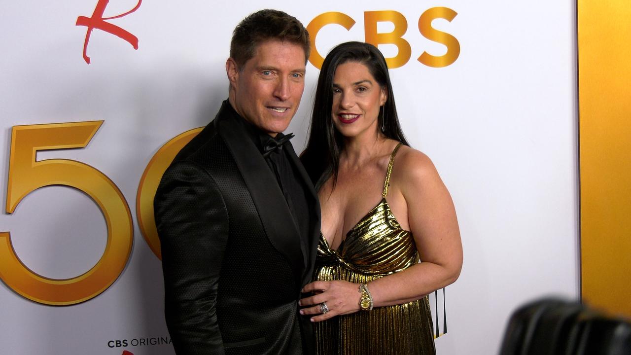 Sean Kanan and Michele Vega 'The Young and the Restless' 50th Anniversary Celebration Red Carpet