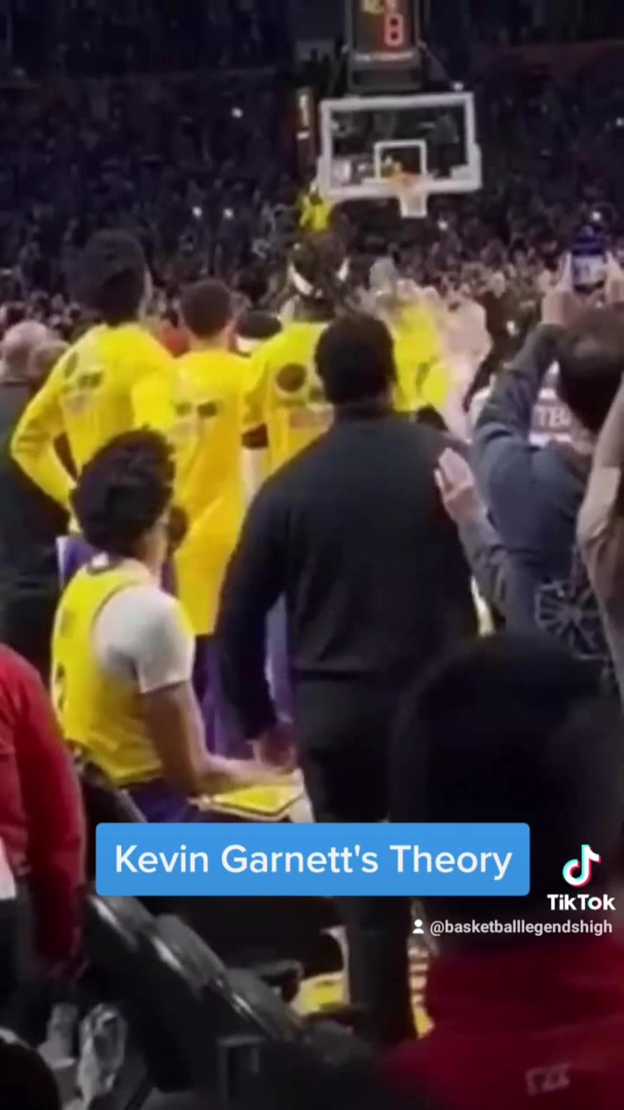 Kevin Garnett's Theory on current Lakers  #nba #basketball #kevingarnett