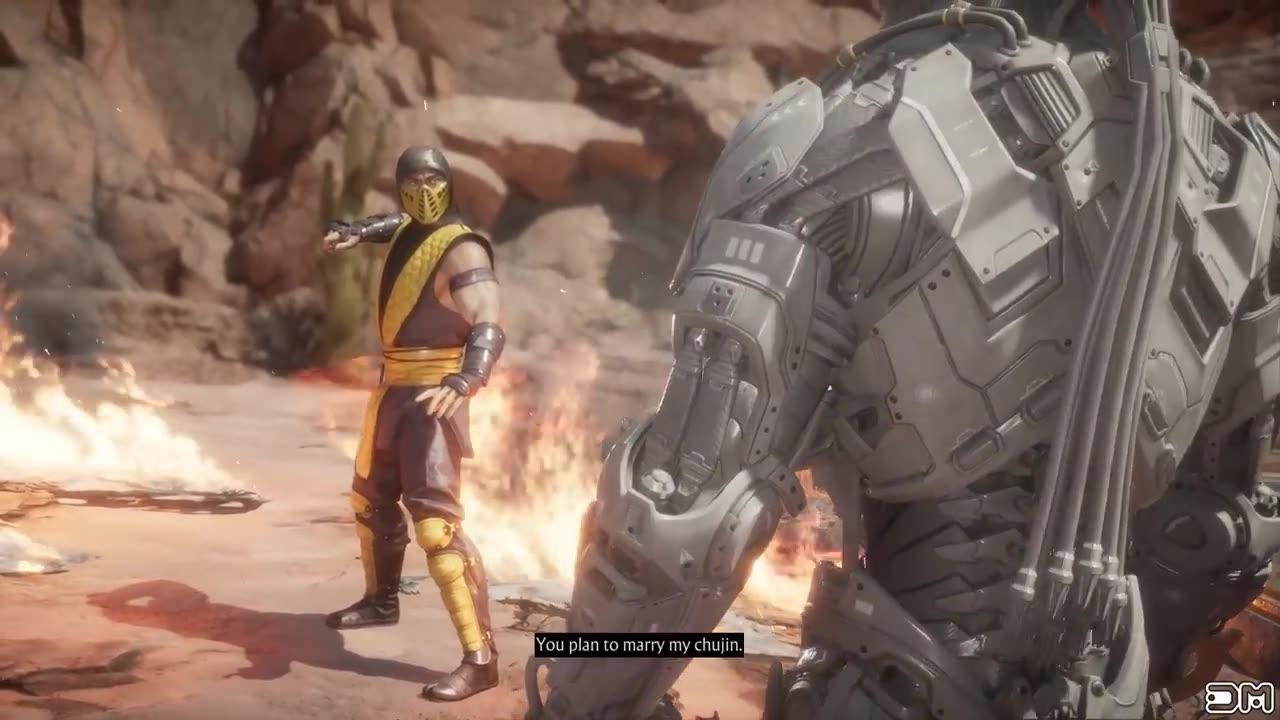 MK11 Scorpion Klassic Performs All Fatalities One News Page VIDEO