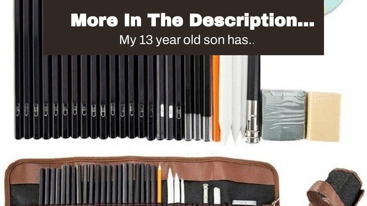 More In The Description Sketching Pencil Set, One News Page VIDEO