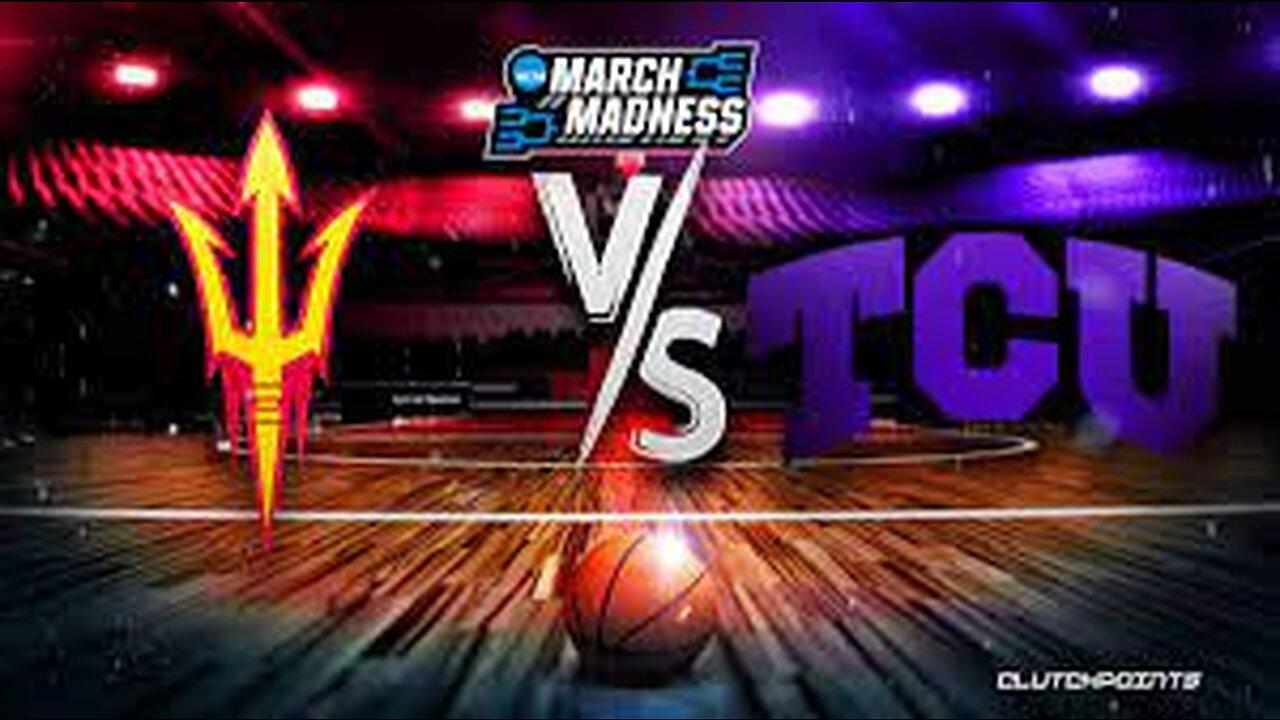 6. TCU vs. 11. Arizona State Men's Basketball Highlights 3 17 2023