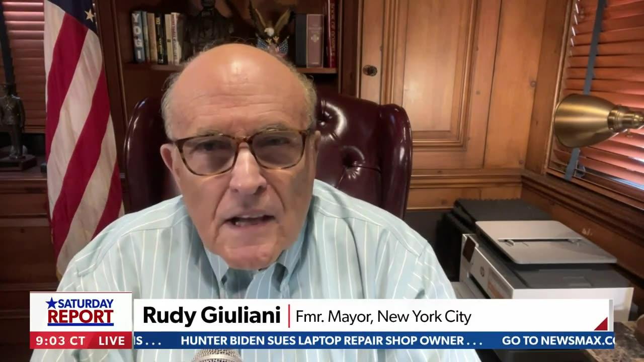 Rudy Giuliani: Trump case is personal, what about Bill Clinton
