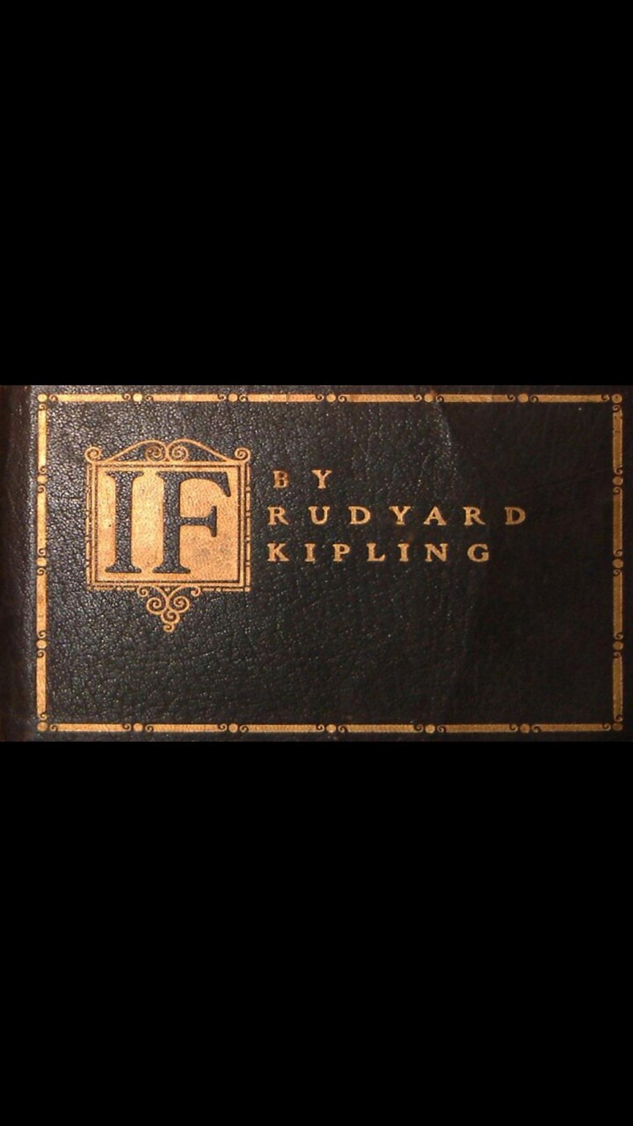 Poem "if" by by Rudyard Kipling President Donald J. Trump