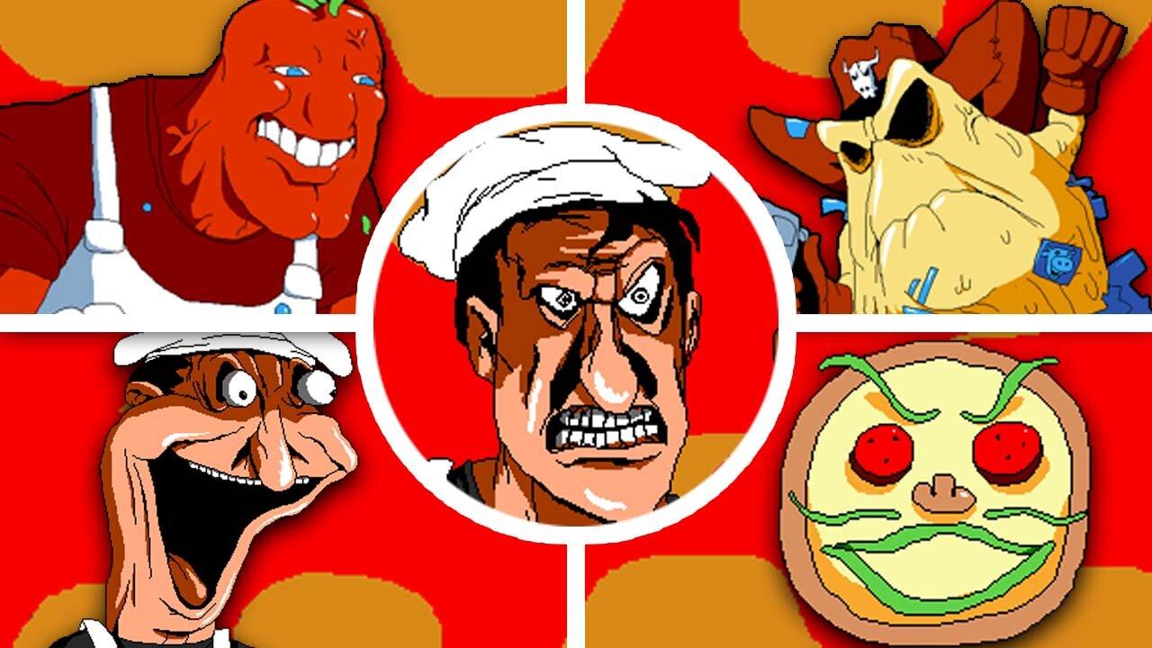 Pizza Tower All Bosses & Ending One News Page VIDEO