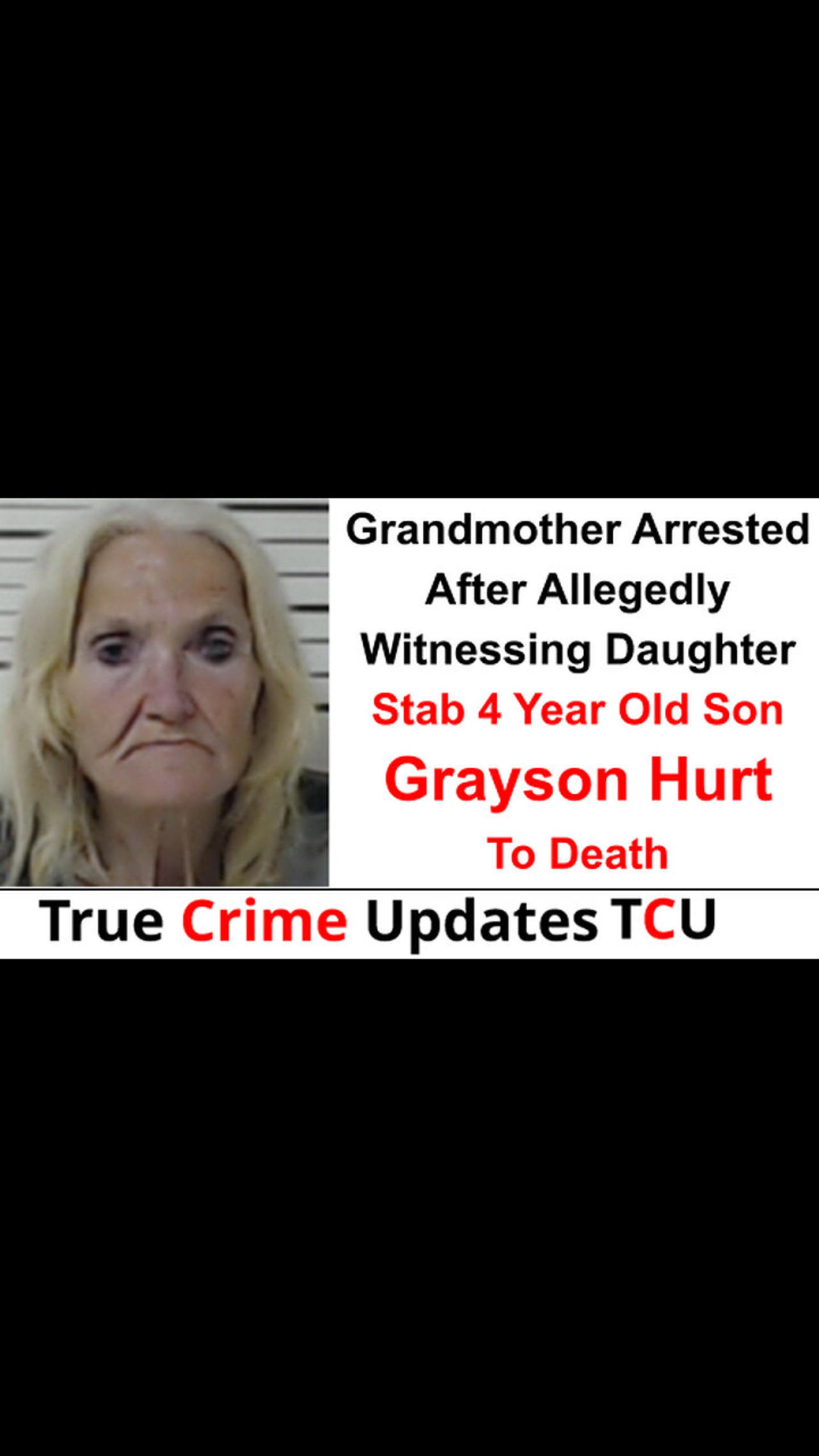 Grandmother Arrested After Allegedly Witnessing One News Page Video