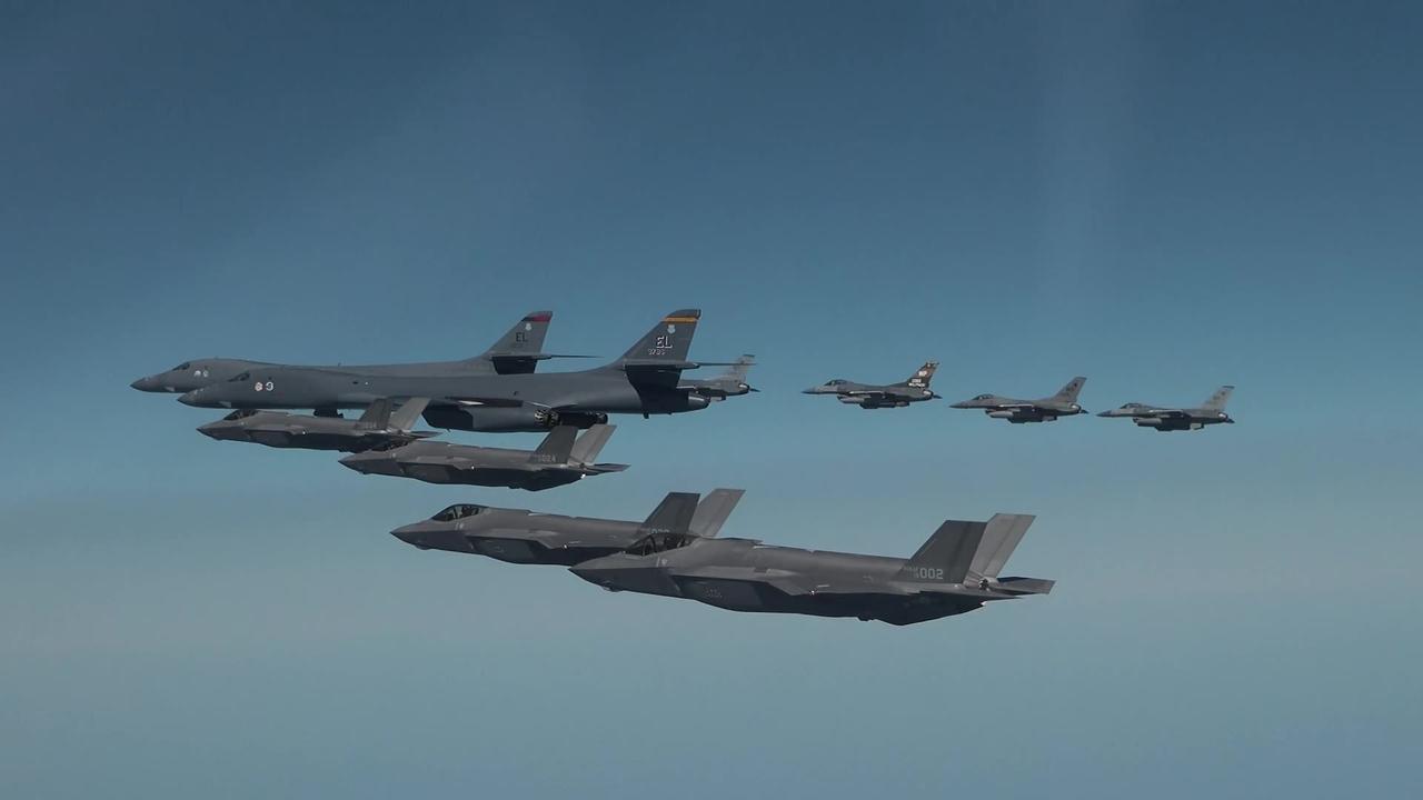 South Korea and the United States hold ​​joint air drills