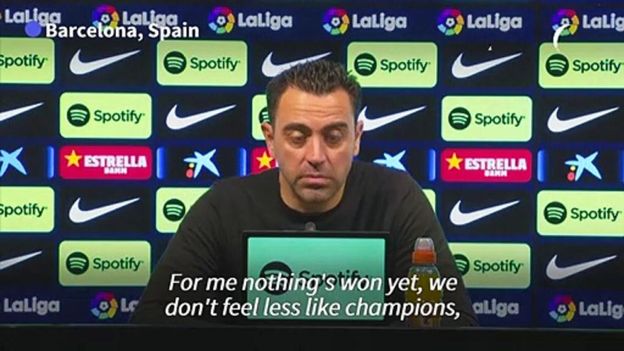 Xavi hails Barcelona after Clasico win over Real Madrid