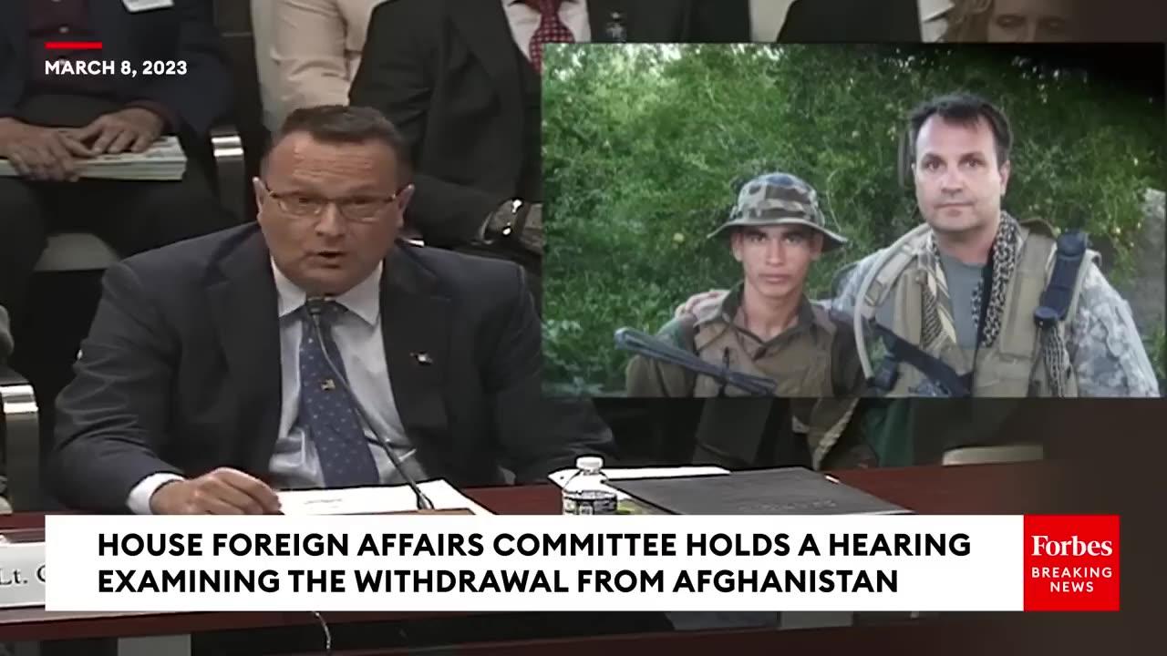 WATCH- Retired Lt. Col.'s Remarks Receive Thunderous Applause From House Foreign Affairs Committee