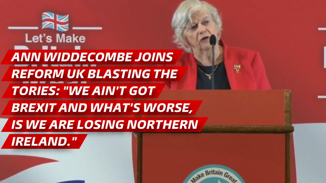 Ann Widdecombe: "We ain't got brexit and what's worse, is we are losing Northern Ireland."