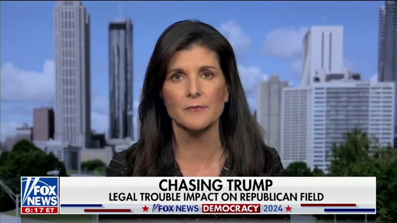 Nikki Haley Speaks Out About Potential Trump Indictment