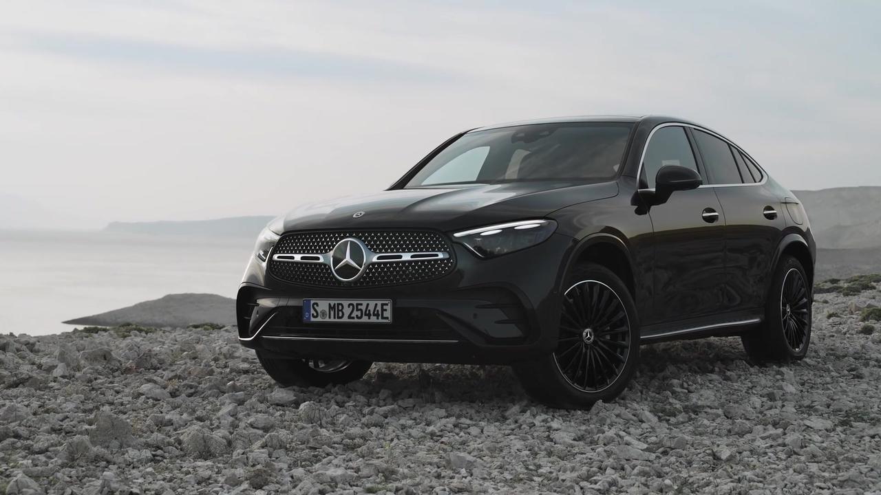 The new Mercedes-Benz GLC Coupe Exterior Design Preview