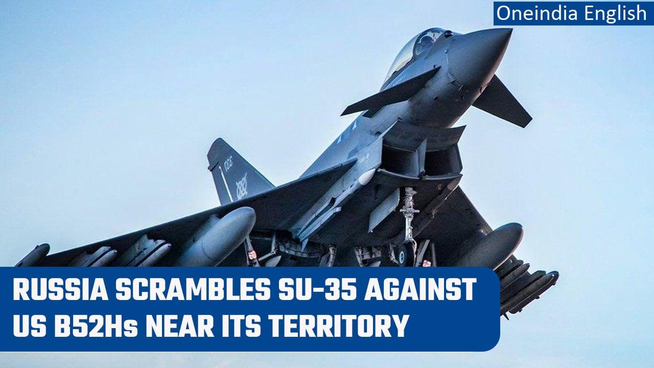 Russia scrambles fighter jets against US planes near Russian territory | Oneindia News
