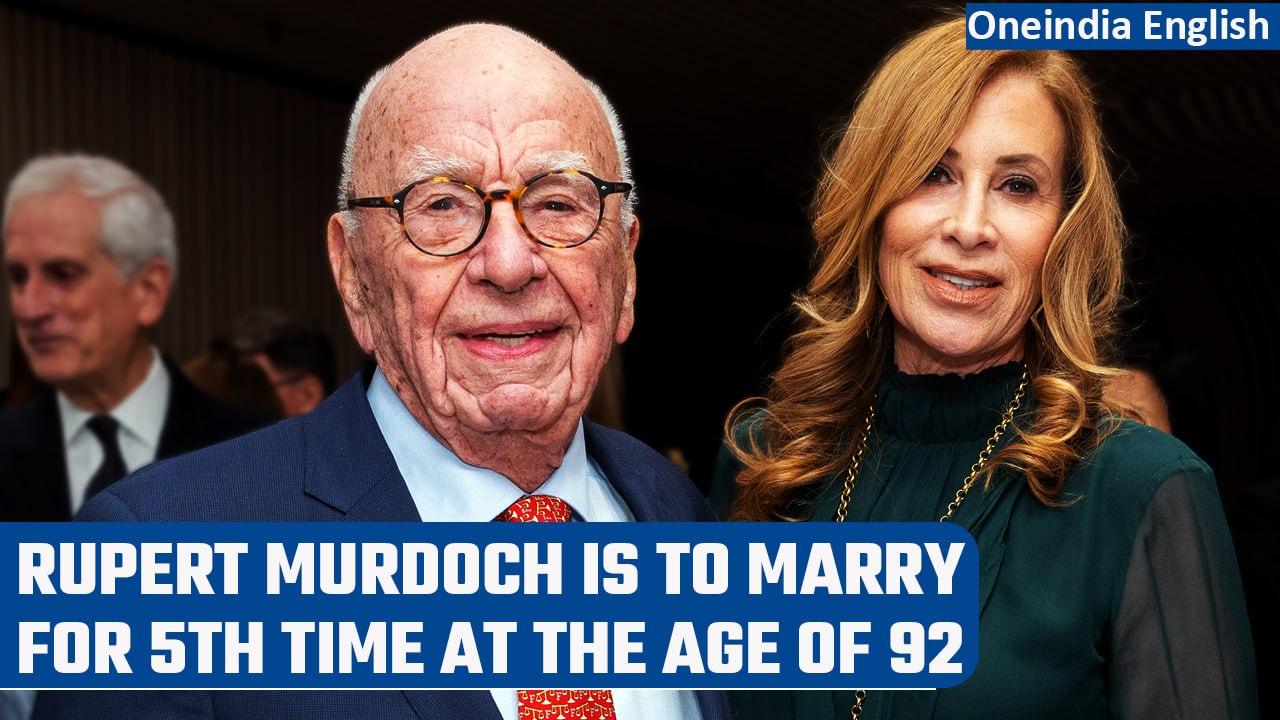 Rupert Murdoch engaged for 5th time with Ann Lesley Smith at 92 | Fox News | Oneindia News