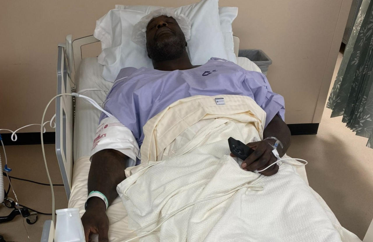 Shaquille O'Neal jokes about Brazilian butt lift as he reveals real reason for recent hospitalisation