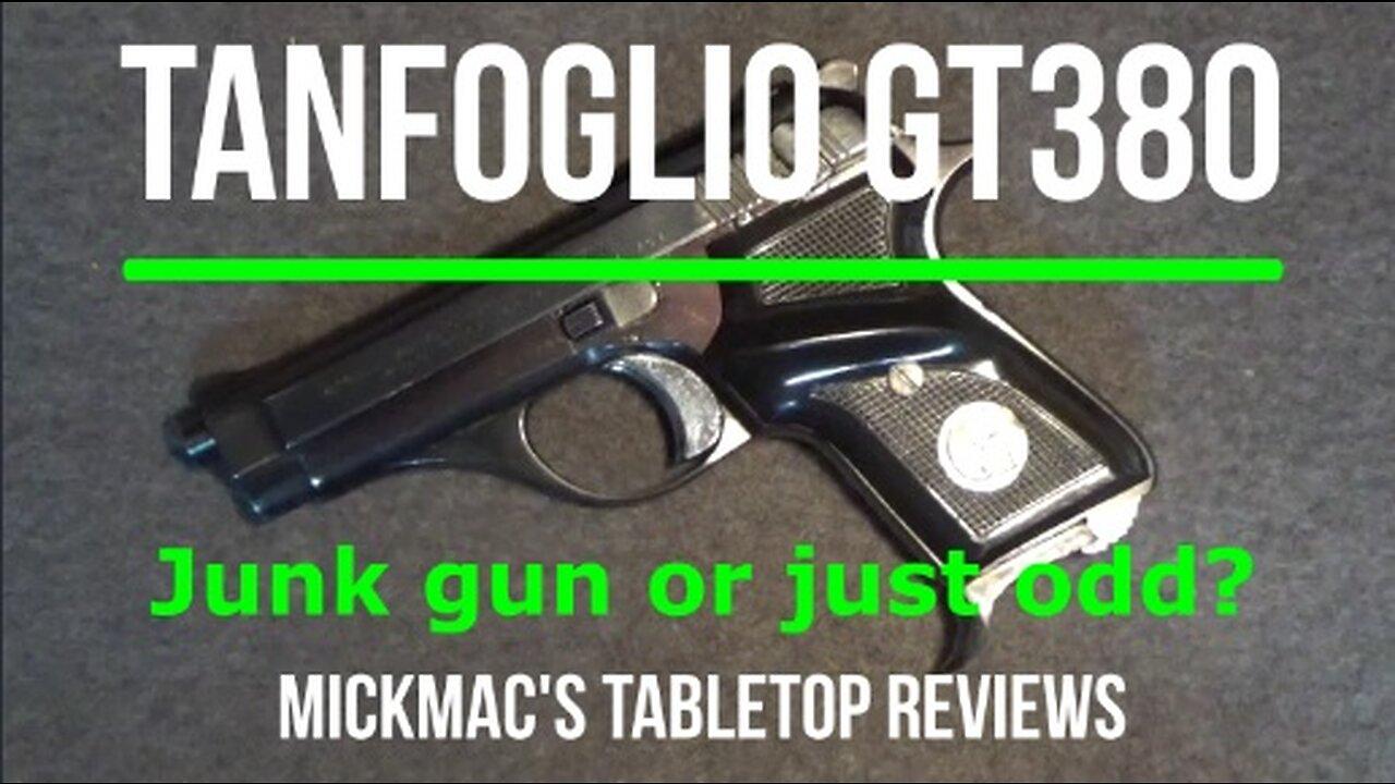 TANFOGLIO Model GT 380 Semi-Automatic Pistol Tabletop Review - Episode #202308