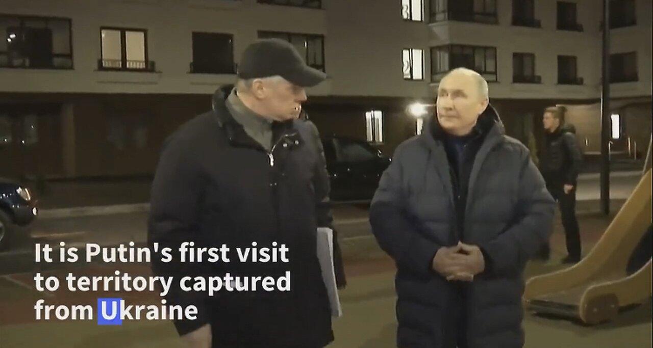 A Closer Look At Putin’s Surprise Visit To Mariupol, Ukraine