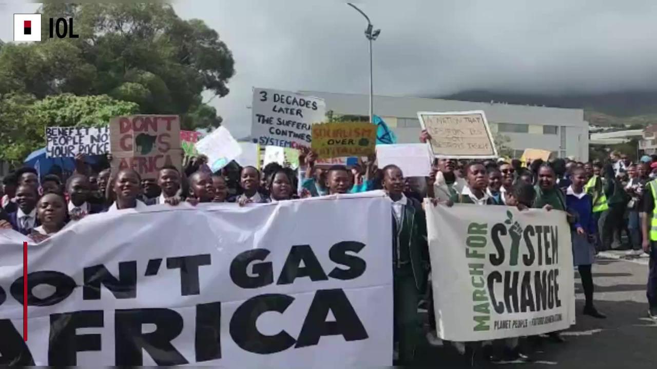 Watch: “Don’t Gas Africa” march to Parliament