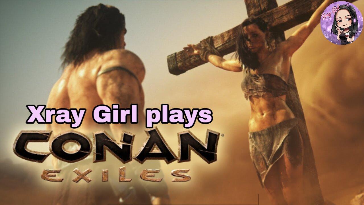 Conan Exiles: Levelling up Jay, Bruce and Panther with Az and Shadiversity