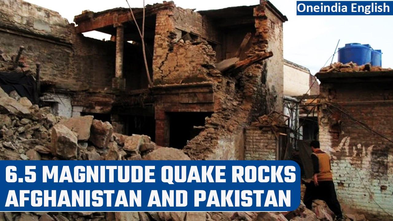 Afghanistan and Pakistan rocked by a powerful 6.5 quake, 1 1 people reported dead | Oneindia News
