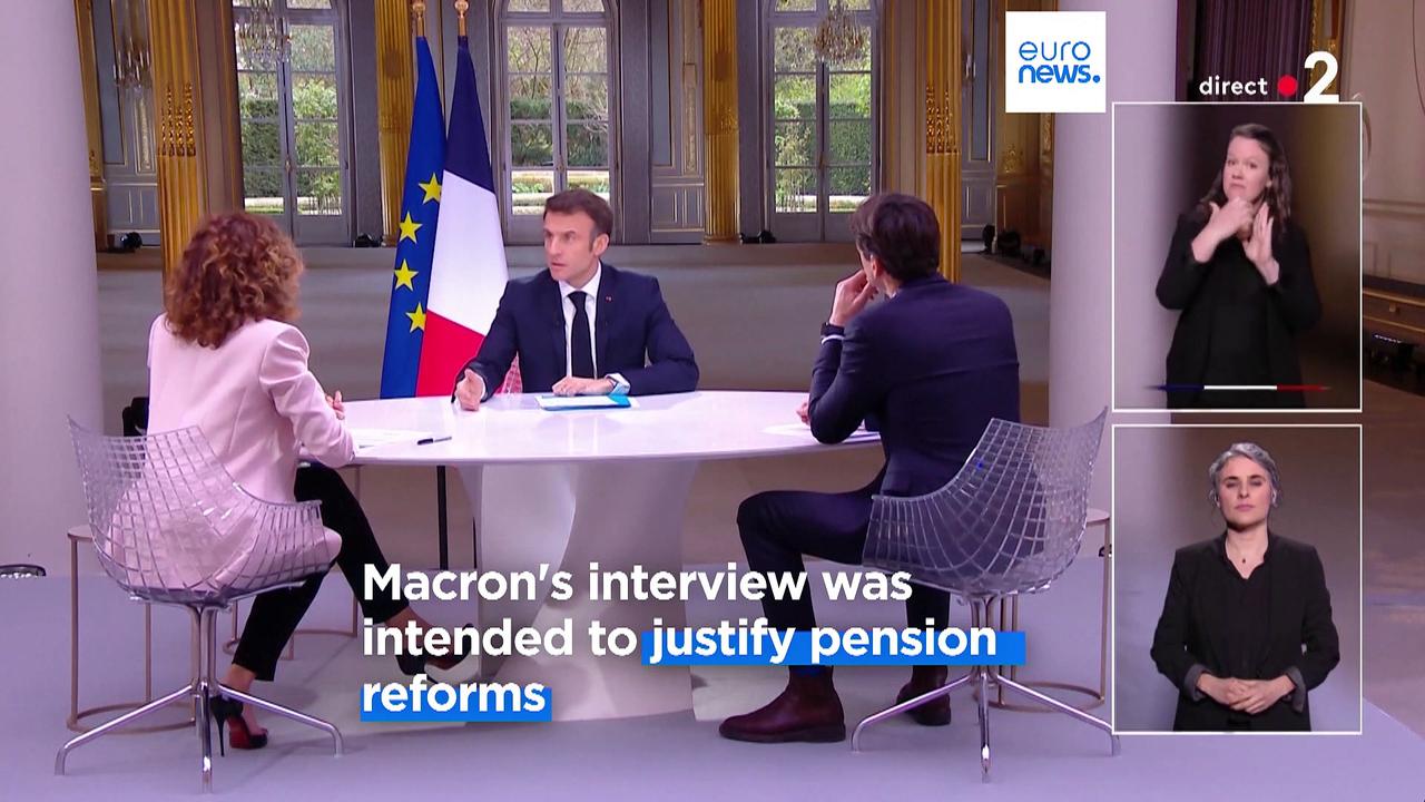 Macron: 'I have no regrets pushing for this necessary reform'