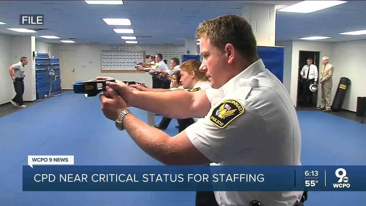Cincinnati Police Department near critical status for staffing