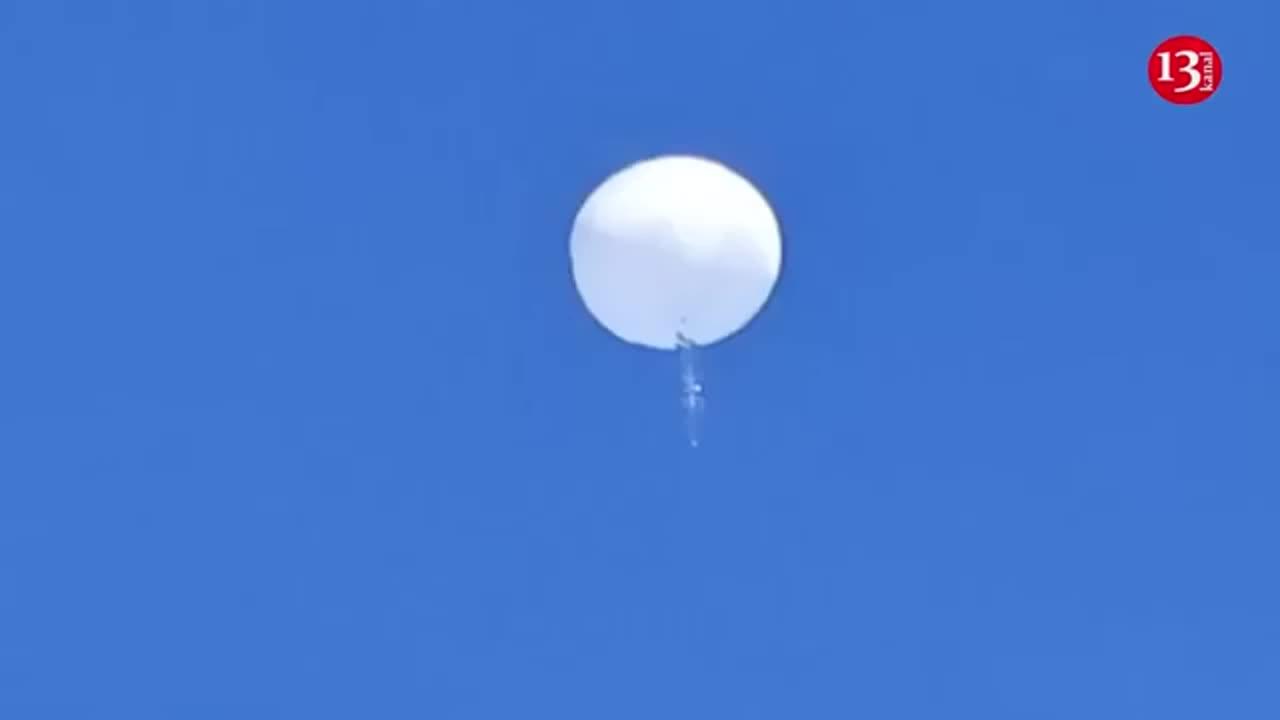 LIVE footage of how the US destroyed the chinese Balloon