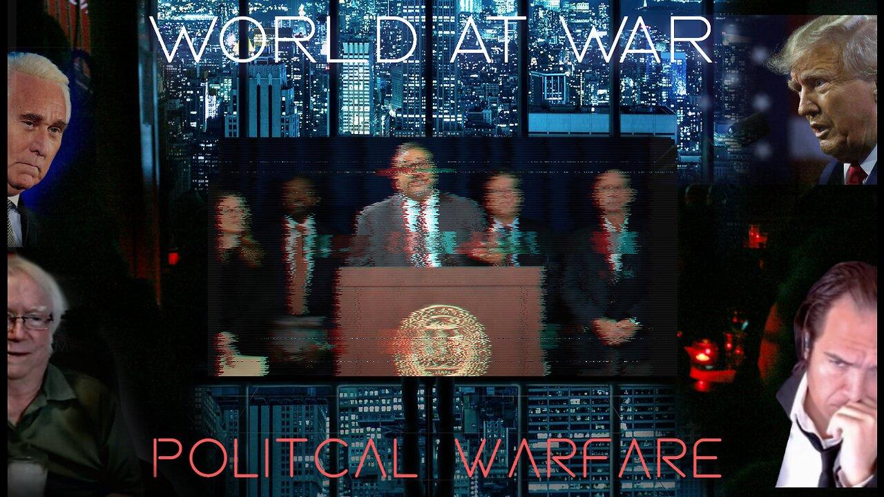 World At WAR w/Dean Ryan 'Political Warfare' ft. Roger Stone & Jim Fetzer Ph.D.