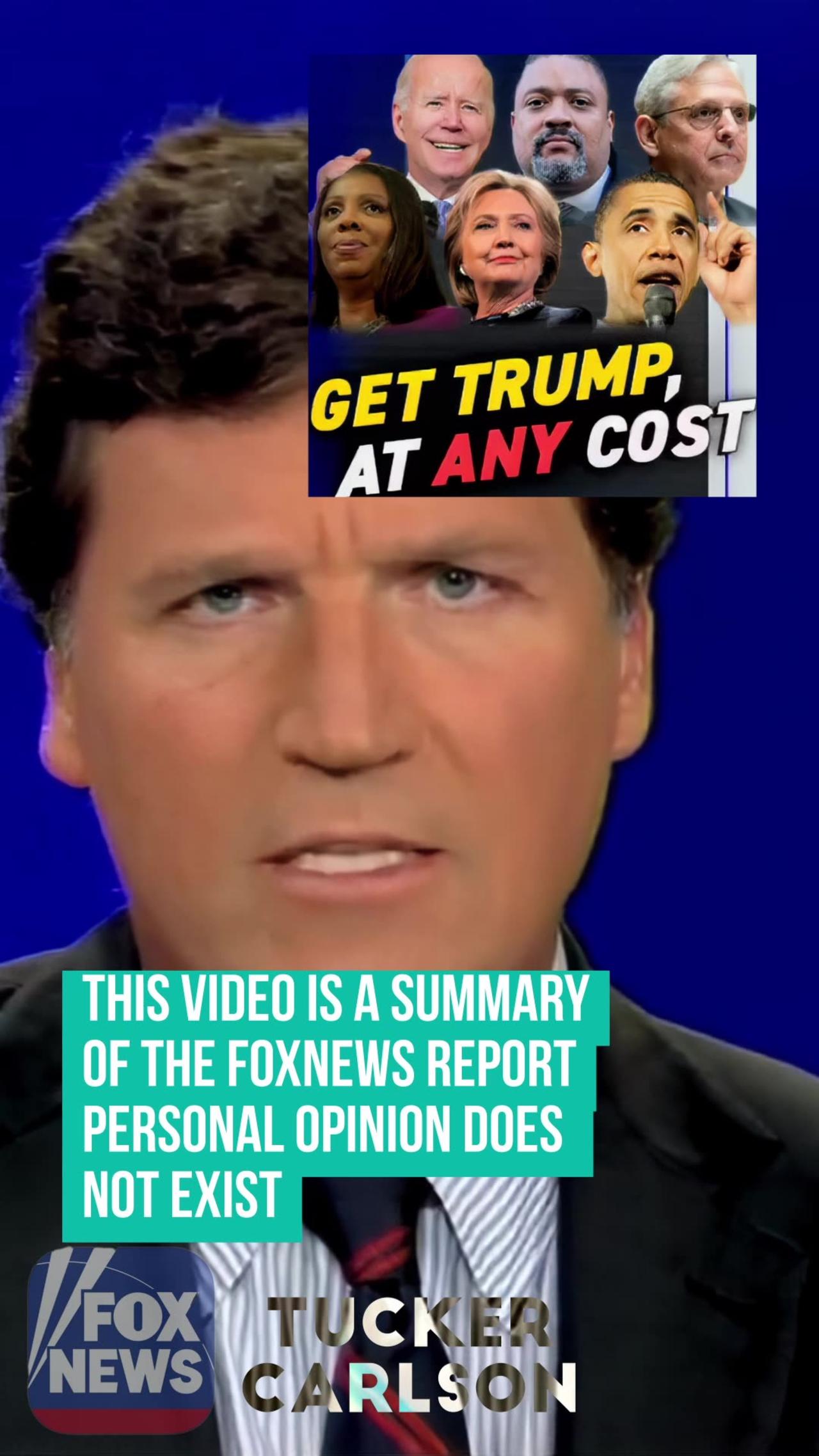 Tucker Carlson, Spending All Of His Time Trying To Destroy His Political Opponents